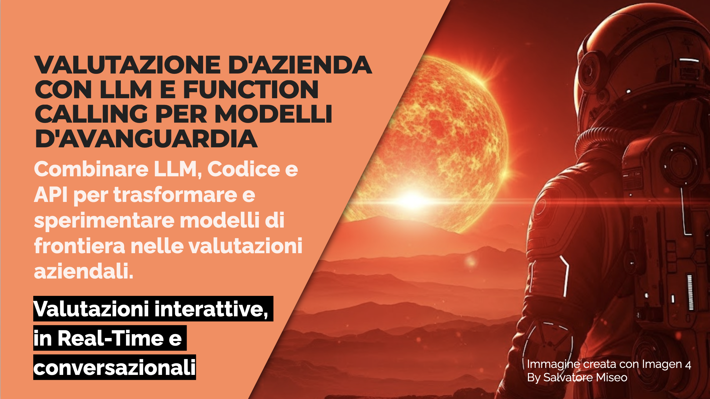 Valutazione d’azienda con LLM e Function Calling per modelli d’avanguardia
